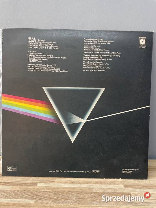 Płyta winylowa Pink Floyd Dark Side Of The Moon Koszalin sprzedam