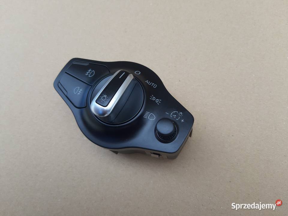 AUDI A4 B8 WŁĄCZNIK ŚWIATEŁ PRZEŁĄCZNIK Układ elektryczny Trzciel
