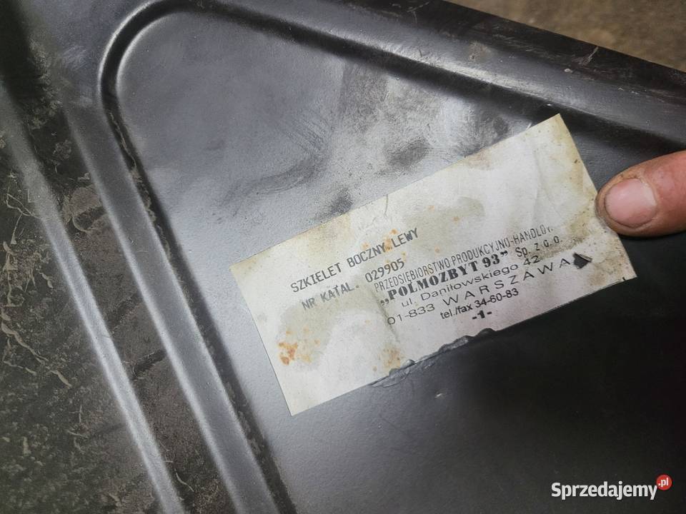 Nowa Podłużnica lewa przednia Fiat 125p FSO 125p osobowe Tuszynek Majoracki