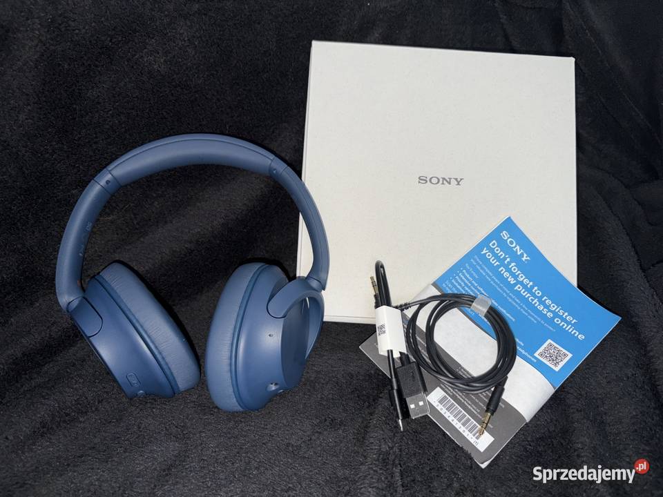 Nowe słuchawki sony WHCH720N Gdańsk