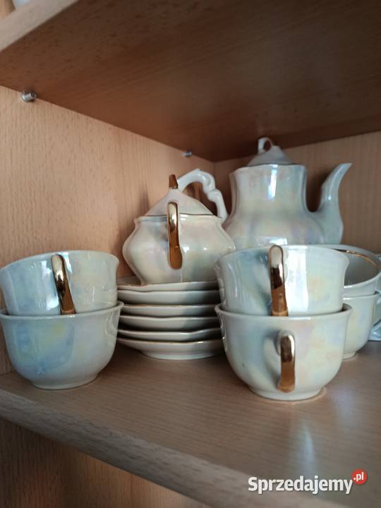 Zestaw porcelanowy Chodzież iryzowany Choszczno sprzedam
