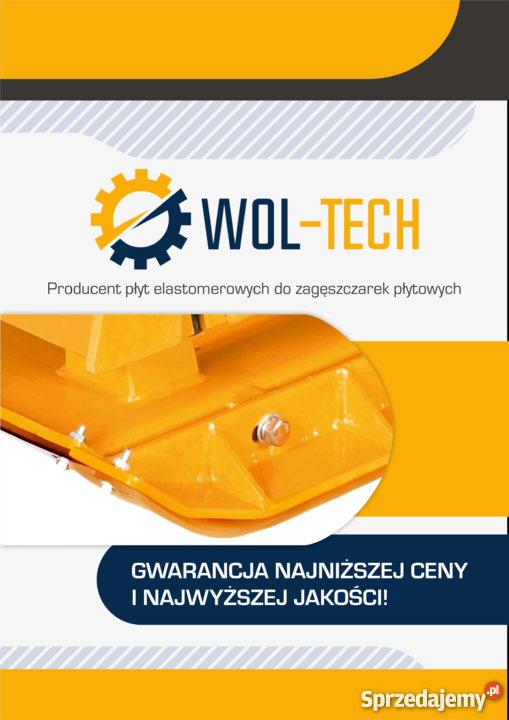 Guma Elastomer Mata Płyta do Zagęszczarki Tarnów