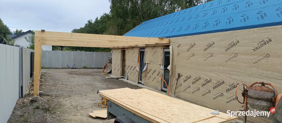 Dom 70 m na zgłoszenie szkielet drewniany Polkowice