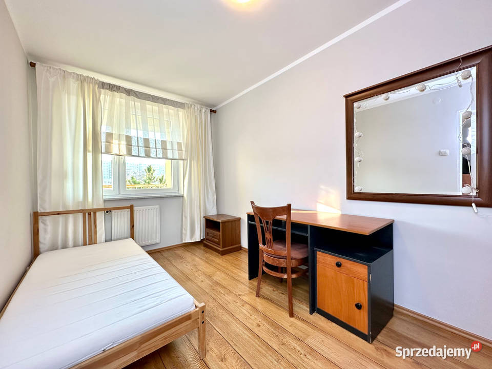 Przestronne dwustronne z dużym balkonem 63m2 Poznań