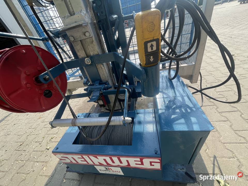 Winda budowlana wyciąg Steinweg Superlift 200 Ślesin