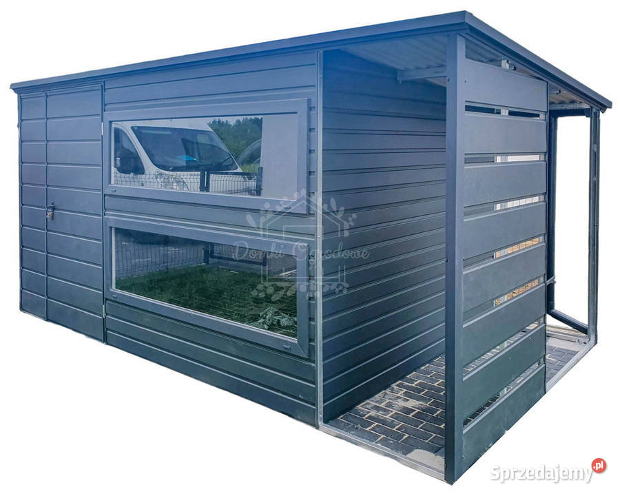 Schowek Domek Ogrodowy 35x2m Wiata 1m 2x Okno Domki narzędziowe Tychy