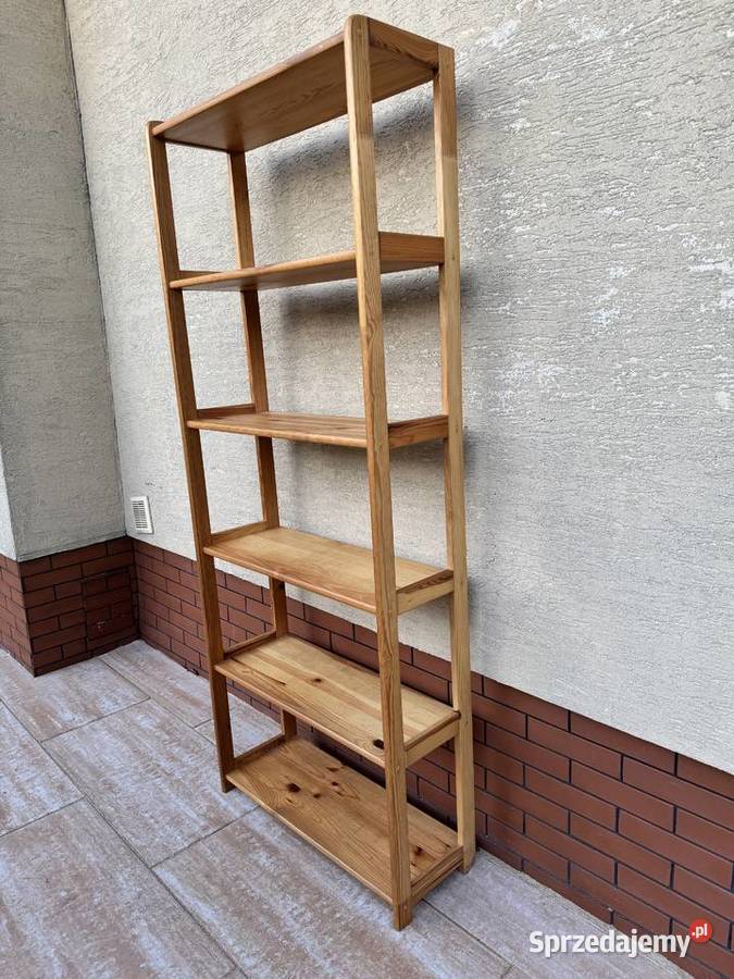 Półka drewniana regał szafka wieszak Garwolin