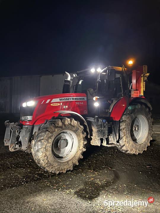 Massey Ferguson 7614 Pneumatyczne siedzenie mazowieckie Garwolin sprzedam
