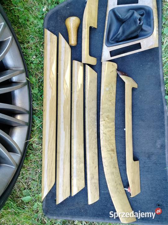 Bmw e46 dekory drewno oryginał komplet osobowe Aleksandrów Łódzki