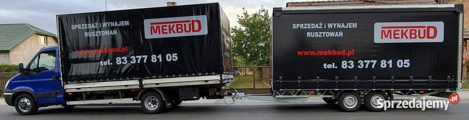 Rusztowanie używane elewacyjne prawie nowe Sprzęt i akcesoria budowlane Lublin