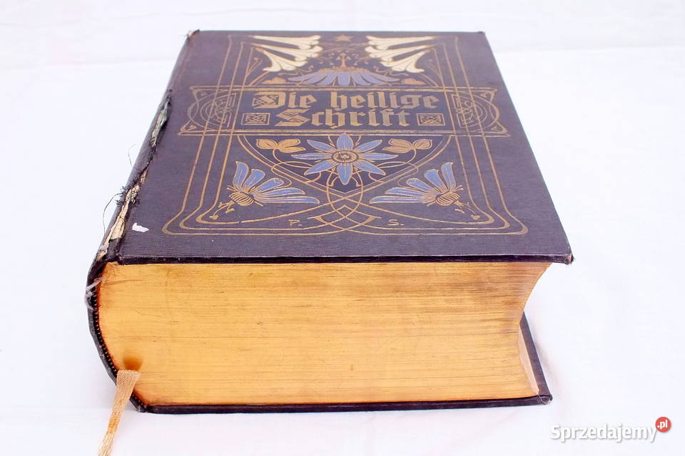 Stara biblia ilustrowana Lubin