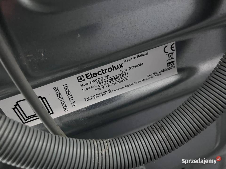 Pralka Electrolux EW6T5272P 7 1200 obrmin klasa Warszawa
