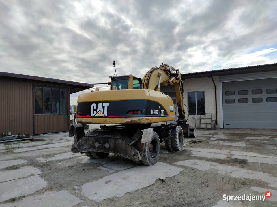 Koparka kołowa Caterpillar M316 Tomaszów Lubelski