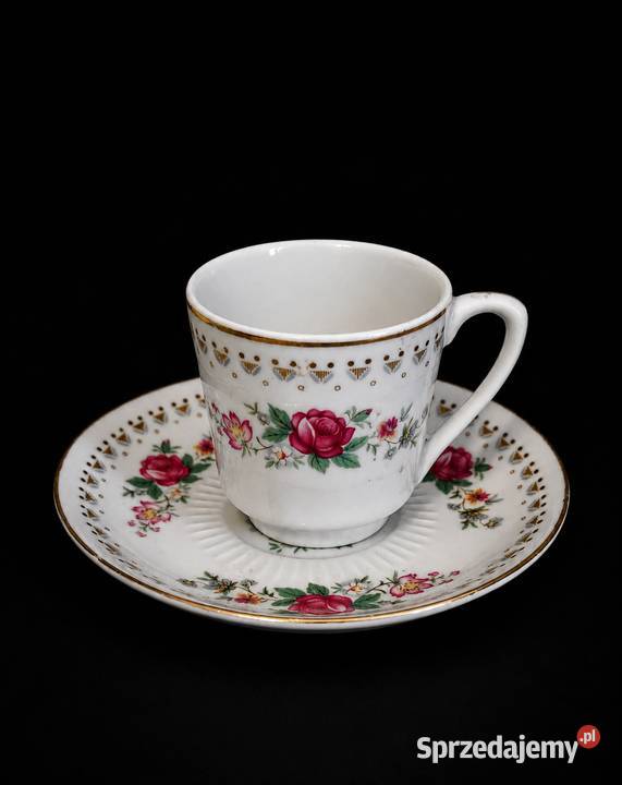 Porcelana chińska PRL filiżanki do espresso Porcelana i szkło Poddębice sprzedam