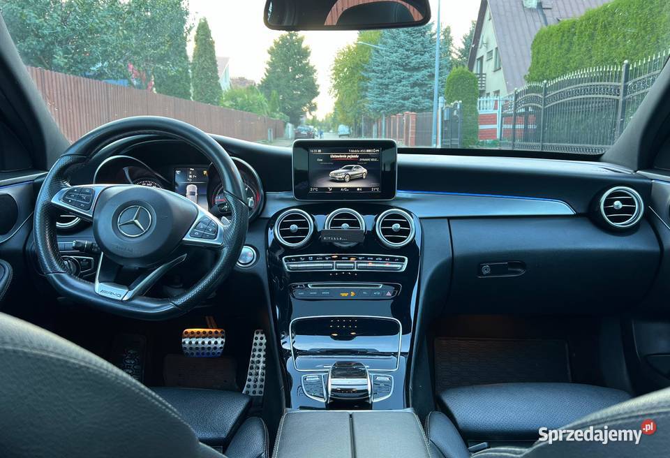 Mercedes Benz C klasa w205 9G tronic AMG Rok produkcji 2018 lubelskie Lublin