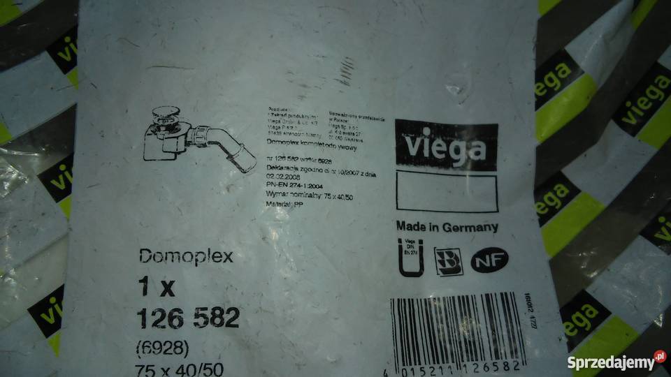 Syfon Brodzikowy DOMOPLEX 126582 Viega Siedlce