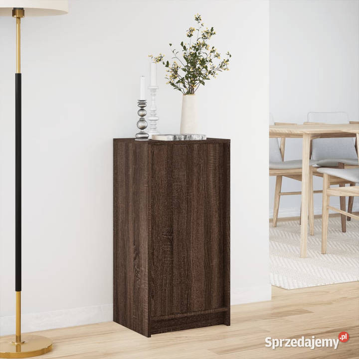 Szafka z LED brązowy dąb 425x34x85 WM852144 Warszawa