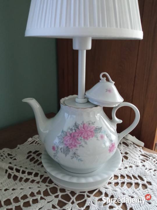 Lampy stołowe z porcelany i ceramiki śląskie Bielsko-Biała