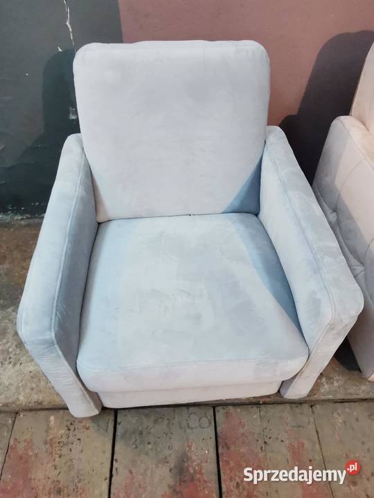 Nowy fotel Ema szary małopolskie Kraków