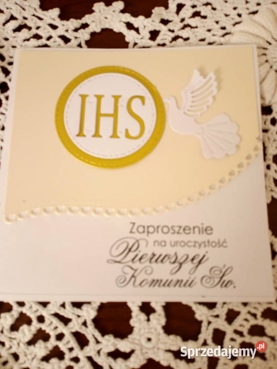 Zaproszenia komunijne Końskie