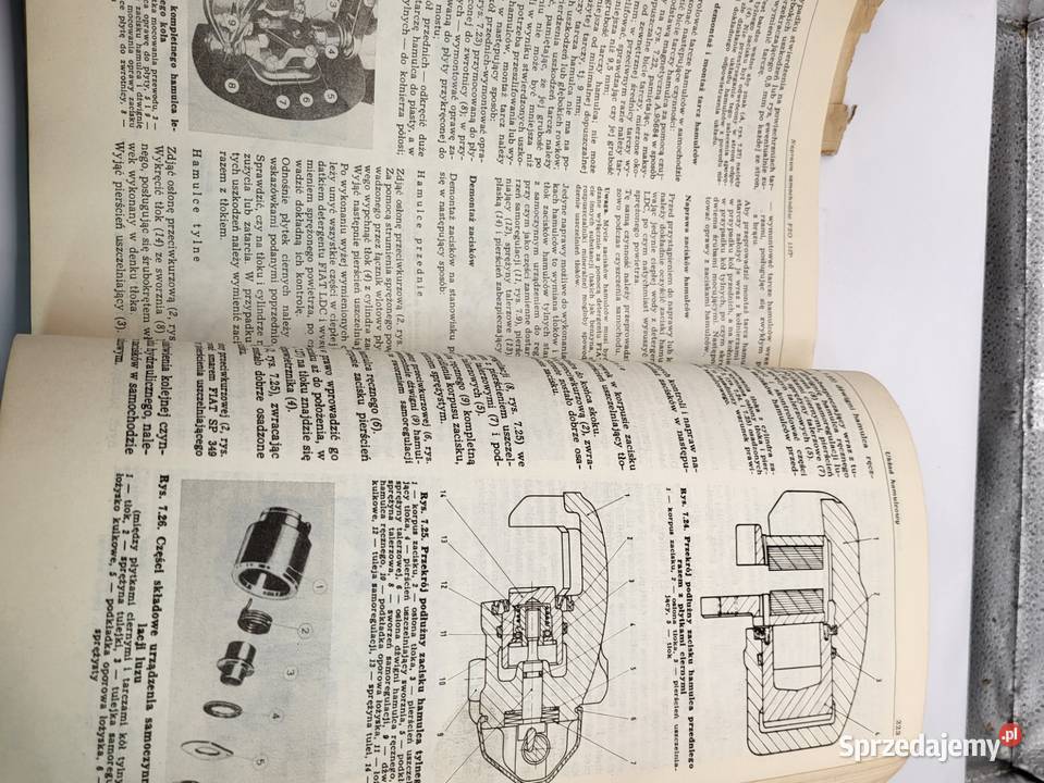 naprawa samochodów fiat 125p książka instrukcja Rybnik