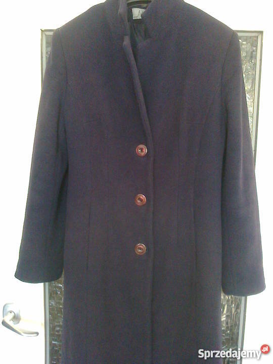Granatowy płaszcz zimowy Zimowa  Olkusz