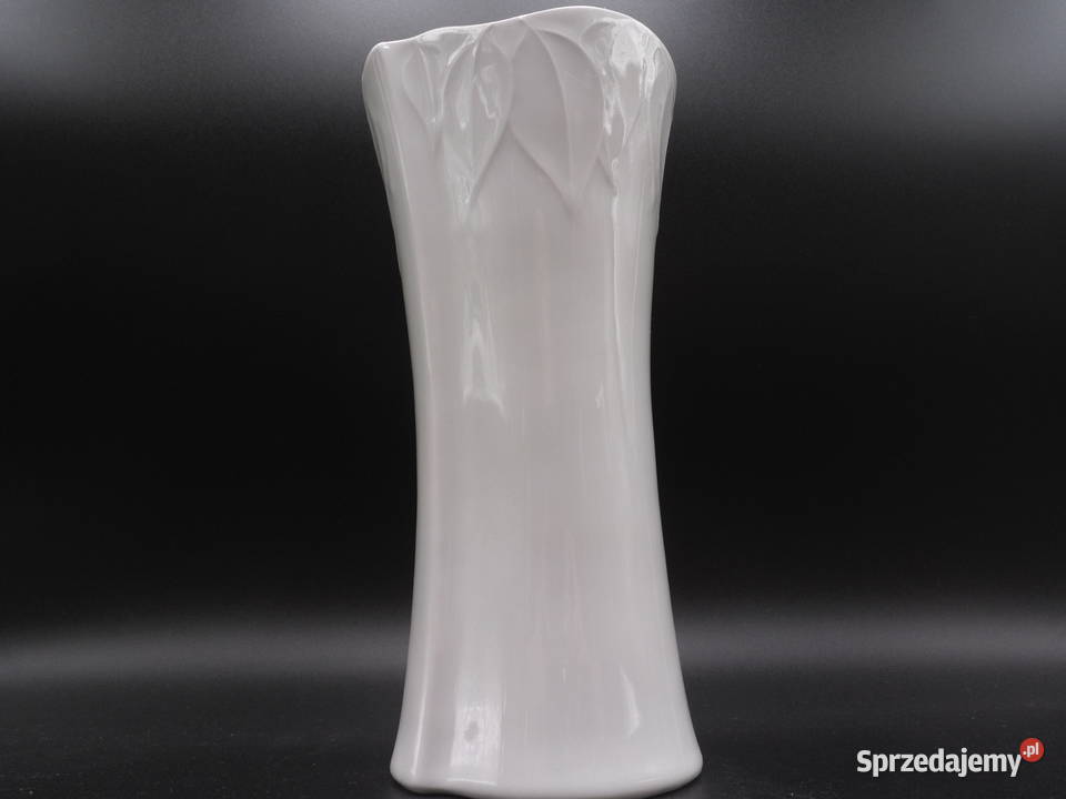 Porcelanowy biały wazon BAREUTHER BAVARIA wielkopolskie Raszków