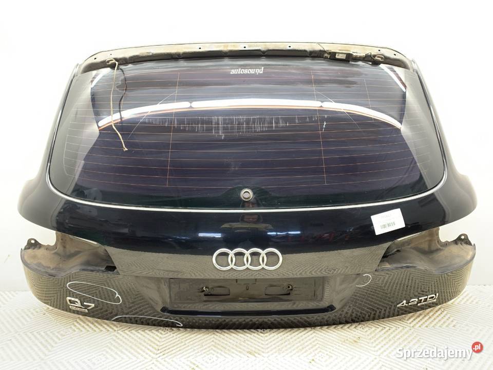 KLAPA TYŁ AUDI Q7 4L Hatchback 0616 LZ9Y TYLNA osobowe sprzedam