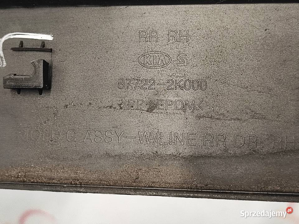 KIA SOUL 16 09r listwa drzwi prawy tył świętokrzyskie Kielce