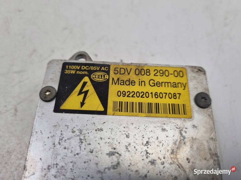 PRZETWORNICA XENON 5DV00829000 D2S D2R Moduł Vw Rudka