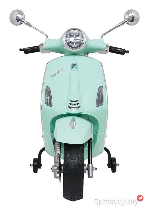 Pojazd Skuter Vespa ROMA Zielony autko na Dla Dziecka