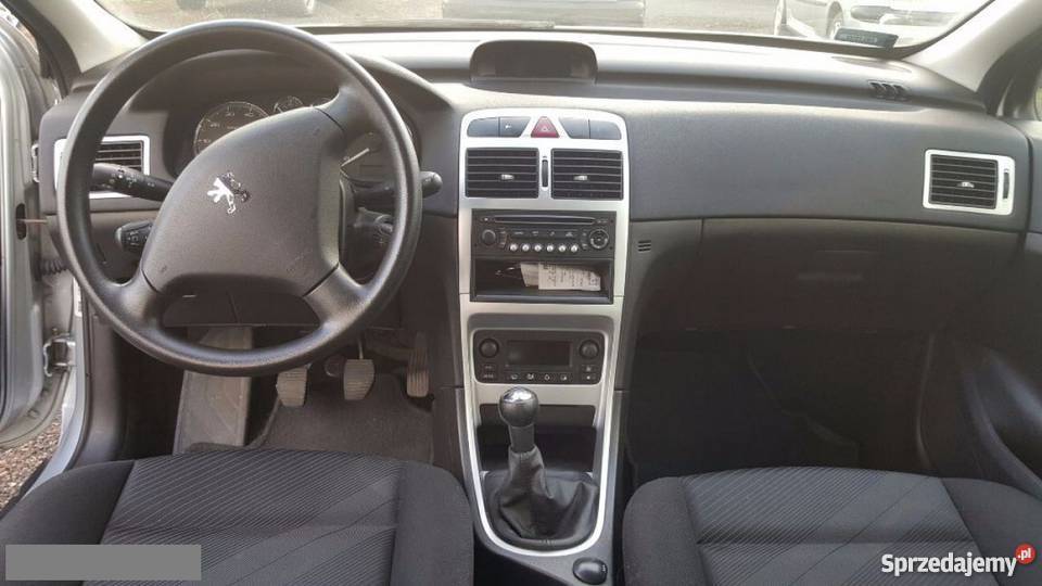 Peugeot 307 srebrny opolskie Kluczbork