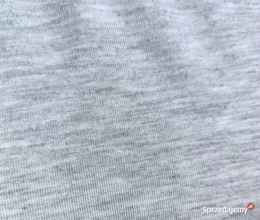 Szara bluzka top koszulka XL 42 XXL 44 dekolt na