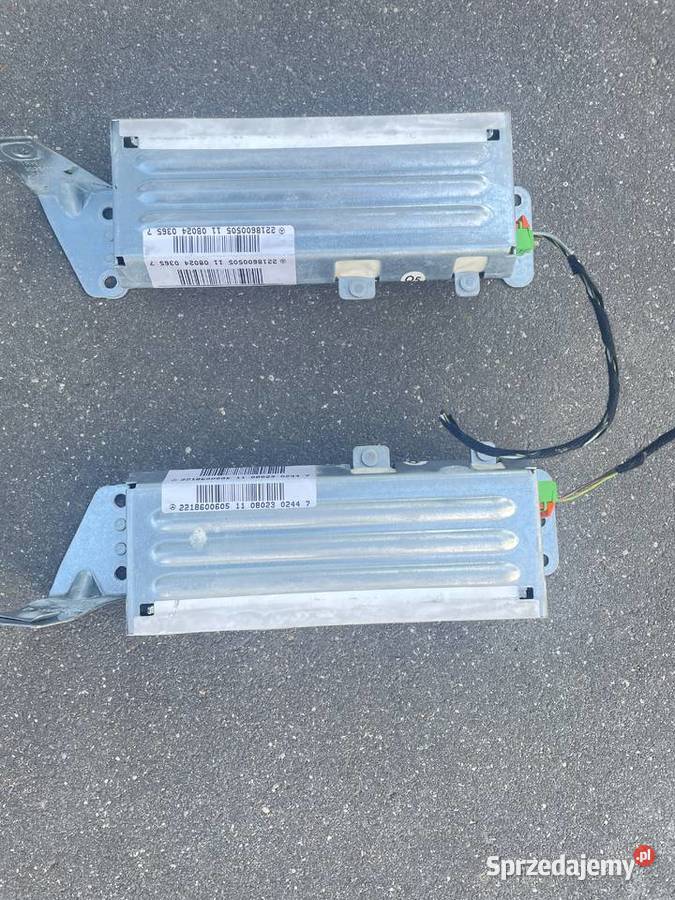 poduszki air bag mercedes w 221 2008 mazowieckie Łomianki Dolne sprzedam