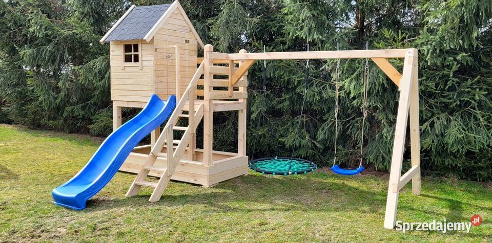 PLAC ZABAW HUŚTAWKA ALTANA WIATA