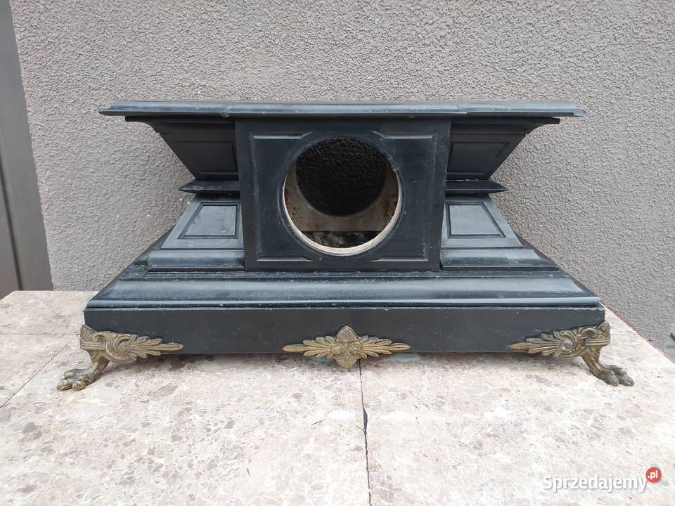 S114 Obudowa marmur starego zegara kominkowego sprzedam