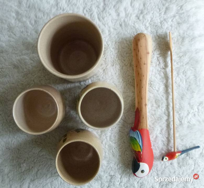 Brazylijski zestaw do drinków Caipirinha beżowy Warszawa