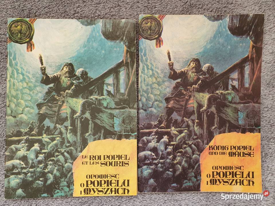 Opowieść o Popielu i Myszach zestaw 2 komiksów Gdynia sprzedam