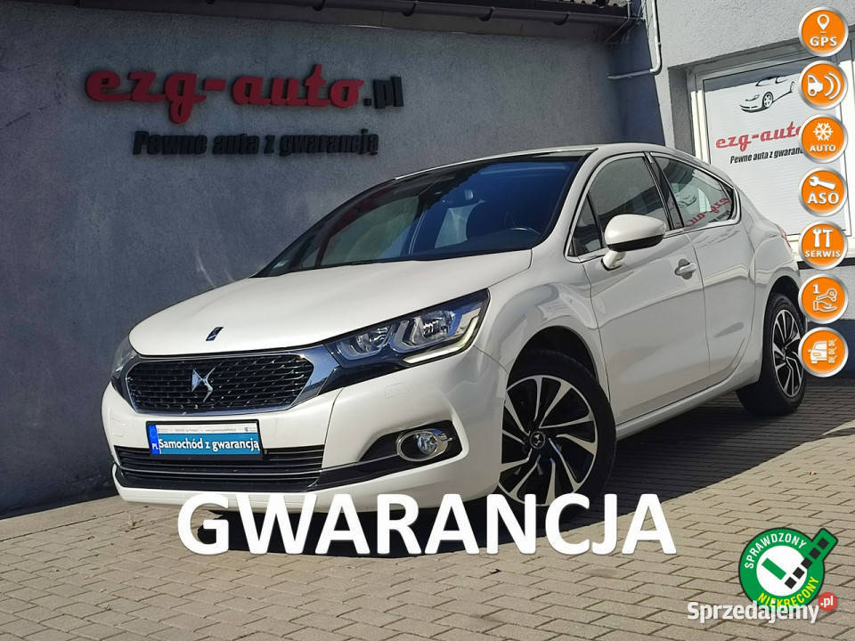 Citroen DS4 serwis bogate wyposażenie b ładny biały DS4 Zgierz sprzedam