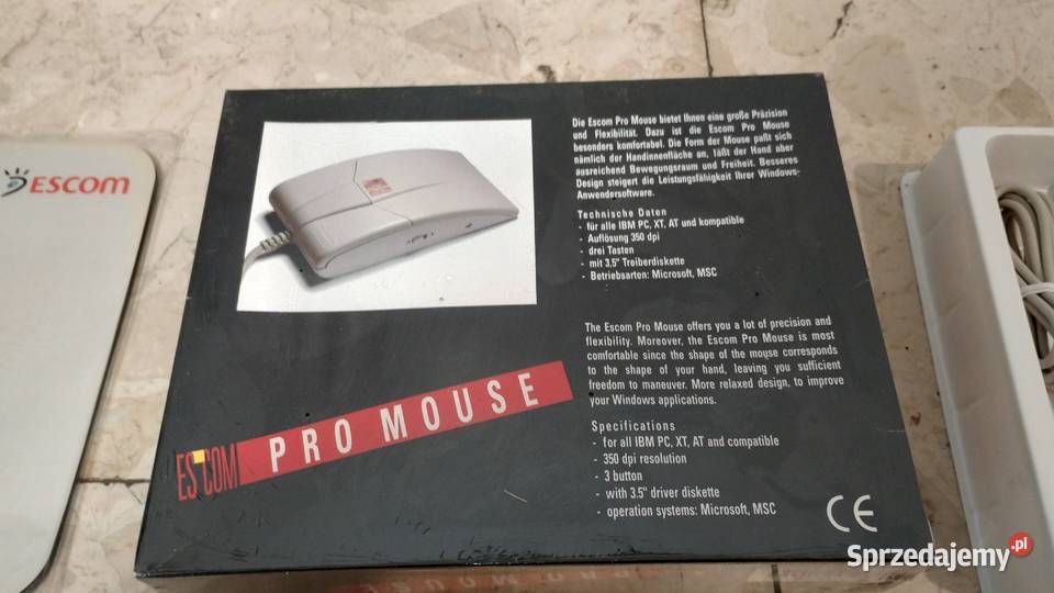 Nowe myszki Escom Amiga Commodore IBM Poznań