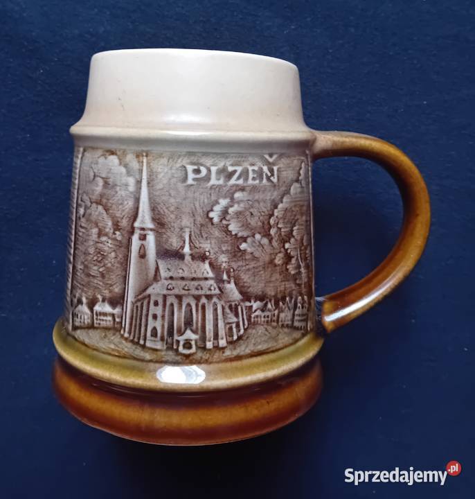 Porcelanowy kufel Plzensky Prazdroj Ditmar Koźminek