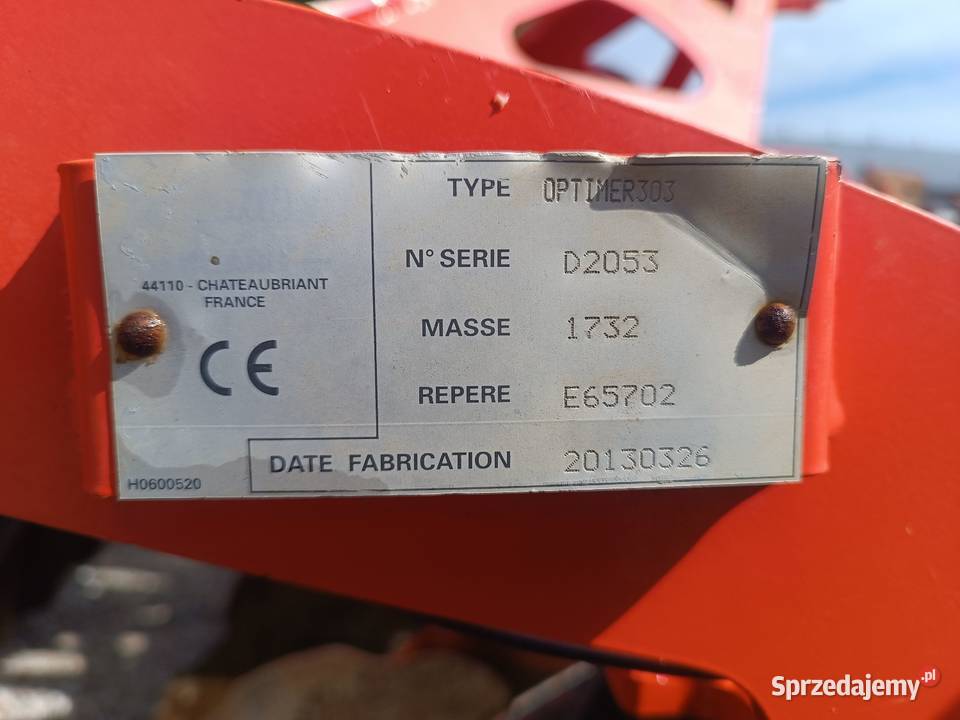 Brona talerzowa Kuhn Optimer 303 Suwałki
