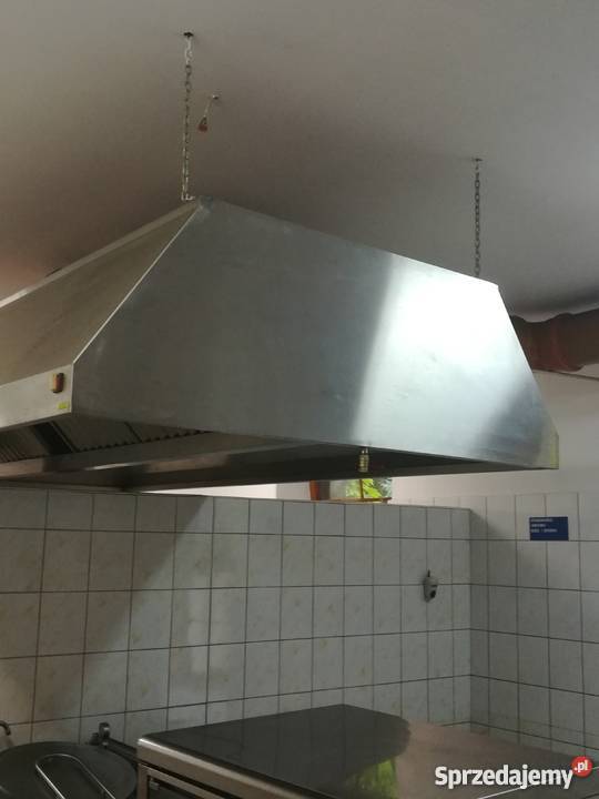 Okap kuchenny centralny stal nierdzewna Racibórz