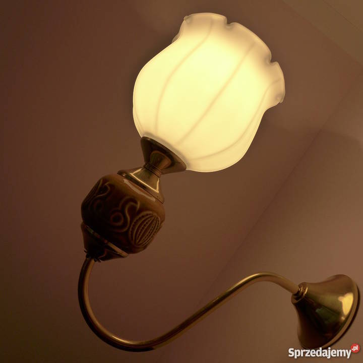 2 kinkiety ART DECO klosze żyłkowe RENOWACJI Antyki Warszawa