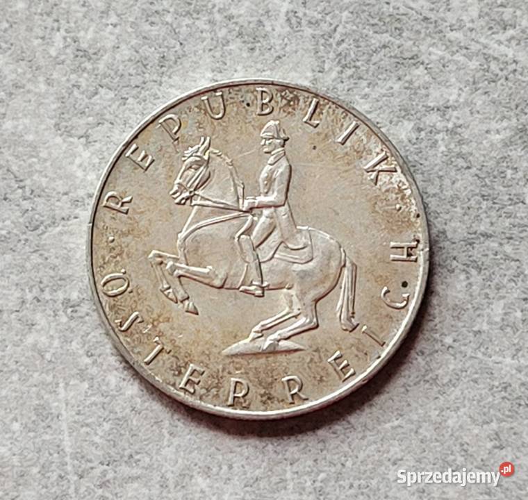 29 AUSTRIA srebro 5 Schilling 1961 r Łask sprzedam