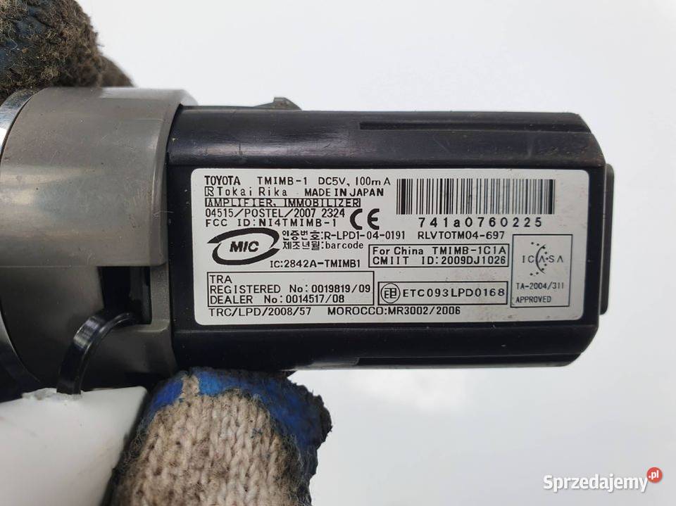 PRZYCISK TOYOTA PRIUS III 2009DJ1026 kujawsko-pomorskie Lipno
