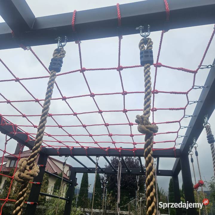 SIŁOWNIA OGRODOWA PLAC ZABAW METALOWY MAŁPI GAJ Nowy Sącz