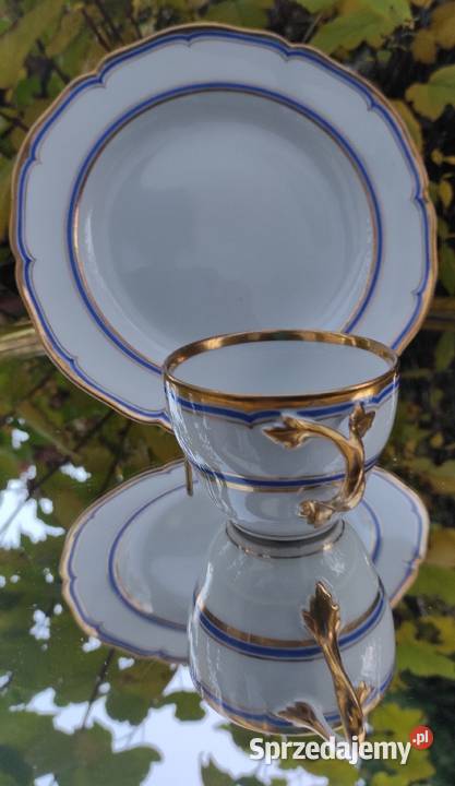 KPM BERLIN 1860
Filiżanka z talerzem deserowym Pabianice