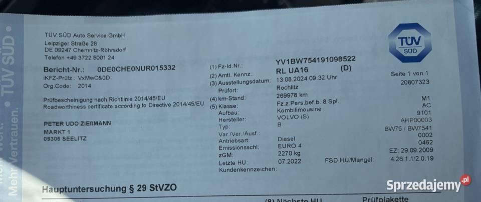 VOLVO V70 20d Serwis do końca BEZWYPADKOWE radio Warszawa