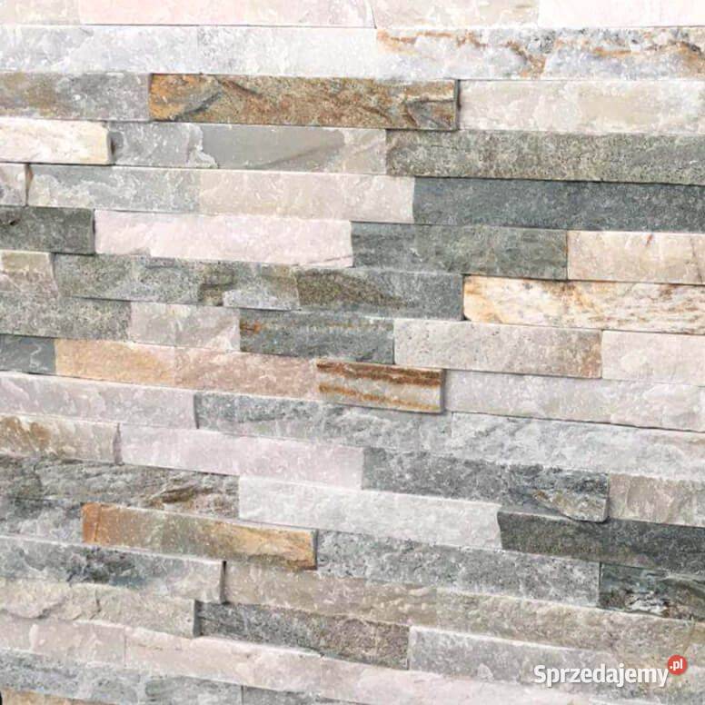 Panel ścienny Łupek Beige 60x15x12 Elewacja Okładziny elewacyjne małopolskie Kraków sprzedam